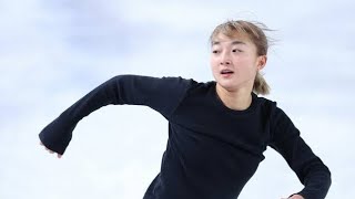 SP4位の坂本花織、フリー巻き返しへ「頑張る」　GPファイナル