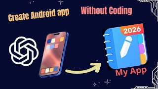 Create android app in easy way (without any coding) 🔥