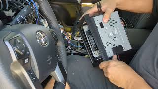 Alpine iLX-511 Power plate install