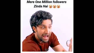 Mere One Million followers  Zinda Hai 😂😂 #humtv #humtum #ahadrazamir #nehad #ramshakhan #shorts