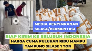 MEDIA PENYIMPANAN SILASE/PERMENTASI PALING EFEKTIF SIAP KIRIM KE SELURUH INDONESIA