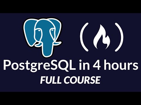 Learn PostgreSQL Tutorial - Full Course for Beginners