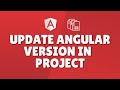 How to update Angular version in existing project?