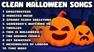 Clean Halloween Songs Playlist 🎃 Clean Halloween Music for School / Classroom