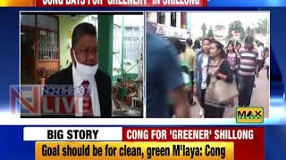 Meghalaya Cong MLA Charles Pyngrope bats for environment in Shillong