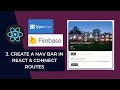 3. Create Nav Bar In React & Connect Routes #react #navbar #reactrouter