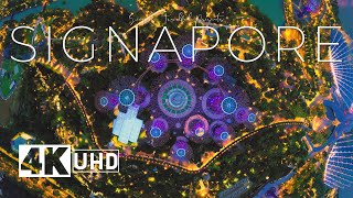 Explore Singapore in Jaw-Dropping 4K ULTRA HD from Above!