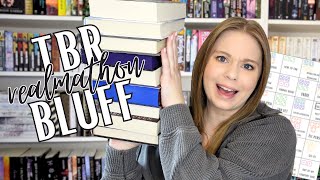 March TBR Game | How many books can I read for Realmathon Team Shadows?! | TBR Bluff #18