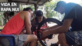 Mountain Bike en Rapa Nui! Reparando Bicicletas, Entregando Oportunidades!