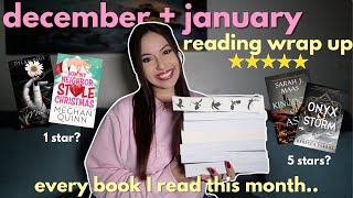 let’s talk about the books I read in december + january! 📚☃️❄️