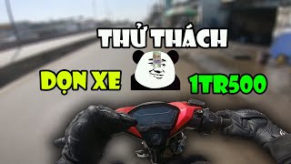 ToanBlack THỬ THÁCH DỌN XE CHỈ 1.500.000 VÀ CÁI KẾT