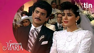 María por fin logra casarse con Víctor | Simplemente María | Capítulo 98 | tlnovelas