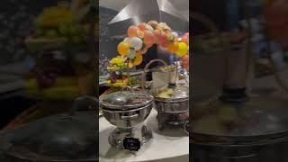 Buffet setup for a small party #shorts  #shortvideo   #smallparty