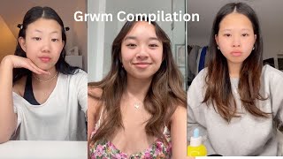 Grwm for bed Tiktok Compilation ★