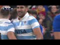 argentina with the charge down try on the 22 drop out