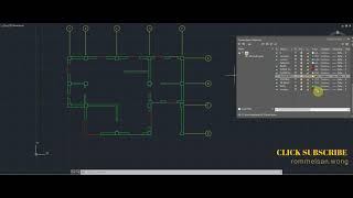 how to make a foundation plan using AutoCAD TLE 10 Extended Technical Drafting