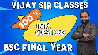 BSC FINAL YEAR MAEHS IMP QUESTION  REAL ANALYSIS - 2024 CH-5&6 (IMPROPER  INTEGRAL )