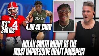 Standout Edge Rusher With 4.3 40 Nolan Smith Might Be Most Impressive Player In Draft | Pat McAfee