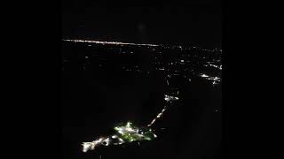 大都会千葉県  ～上空から成田空港付近の夜景を撮影～