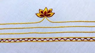 Salwar border design  stitching tutorial, how to stitch salwar design