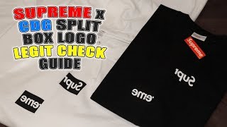 supreme split box logo legit check