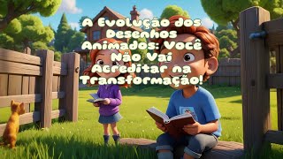 A Evolução dos Desenhos Animados Você Não Vai Acreditar na Transformação!