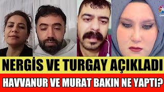 SANA DEĞER NERGİS VE TURGAY’DAN MURAT AÇIKLAMASI ŞUAN NEREDE KURGU MU YAPTILAR HAVVANUR ŞOK İTİRAF