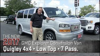 New 2017 GMC Explorer Conversion Van Quigley 4x4 low top 7 Pass. - White Bear Lake Superstore