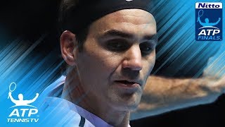 Roger Federer sublime shots vs David Goffin | Nitto ATP Finals 2017 Semi-Final