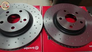 รหัสD09A4171X จานเบรค-หน้า (Brembo-Xtra) Toyota Camry ACV40,50 ปี2006-