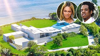 Inside Jay-Z and Beyonce's $200 MILLION Malibu Mansion