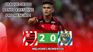 CRAQUE ENTROU E RESOLVEU | Flamengo 2 x 0 Sampaio Corrêa | Melhores Momentos | Carioca 2025