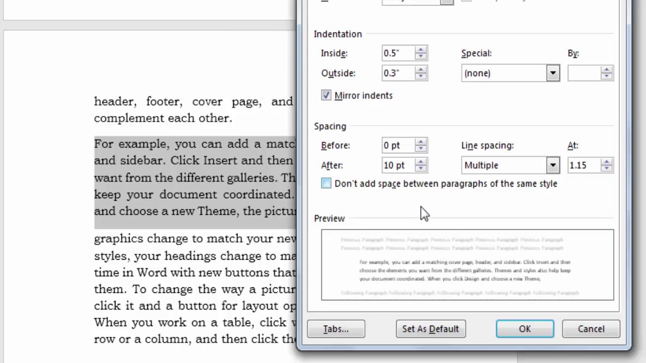 6. Spacing Before After Paragraph | Don’t Add Space Between Paragraph ...