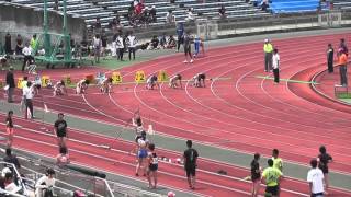 2016京都陸協第３回記録会　女子100m2組