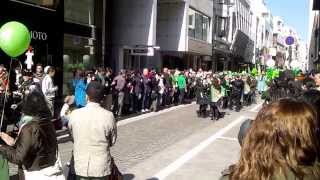 St.Patrick's days parade at Motomachi Shopping Street 2014/3/15-part2