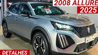 Novo Peugeot 2008 Allure 2025 chega por R$138.490 bonito e completo apostando no custo-benefício!