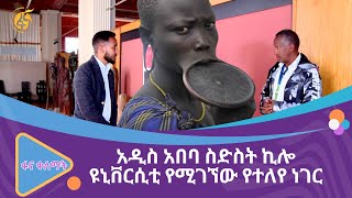 አዲስ አበባ ስድስት ኪሎ ዩኒቨርሲቲ የሚገኘው የተለየ ነገር