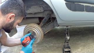 Kırılan Bijon saplaması çıkarma (kurtarma) - broken wheel bolt remove