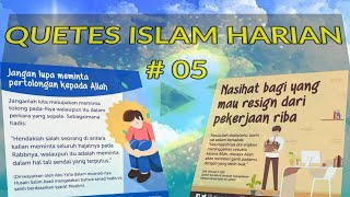 Quetes Islam Harian #05 #trending #viral #qoutes