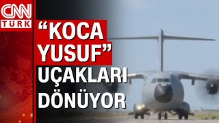 MSB, Ukrayna'da mahsur kalan 2 Koca Yusuf uçağının Türkiye'ye döndüğünü duyurdu