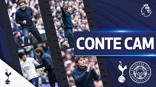 Antonio Conte shows his PASSION! | CONTE CAM | Spurs 3-1 Leicester City
