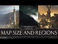 Middle-Earth™: Shadow of War - Map Size, Regions and Fortresses