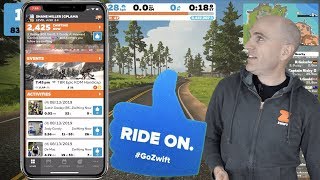 Swift Zwift Tip: Companion App Multi-RideOn // Thumbderstorm! 👍🏼