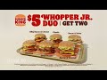 $5 whopper jr. duo