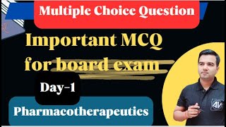 Pharmacotherapeutics MCQ Practice for final Board exam