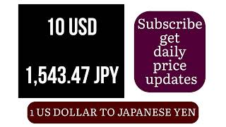 US Dollar to Japanese Yen Conversion USD to JPY Exchange Rate Today 17 NOVEMBER 2024