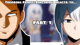 Todoroki Family react to...BNHA/MHA🤍(PART 1)(Speed to 1.6x)