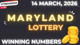 Maryland Midday Lottery Results For - 14 Mar, 2026 - Pick 3 - Pick 4 - Pick 5 - Powerball -Cash4life