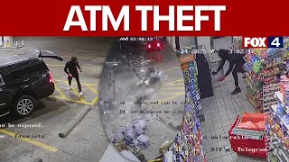VIDEO: Texas ATM theft caught on camera