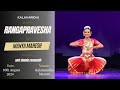 KALAVARIDHI -  RANGAPRAVESHA by MANYA MAHESH (Disciple of smt Sheela Ramanath)